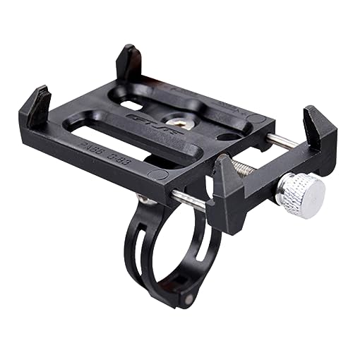 JECOMPRIS 1Pc Fahrradtelefonhalter Handyhalter Lenkertelefonhalter Telefonhalterung Lenker Feste Navigationshalterung Motorrad Reitausrüstung Schwarz von JECOMPRIS