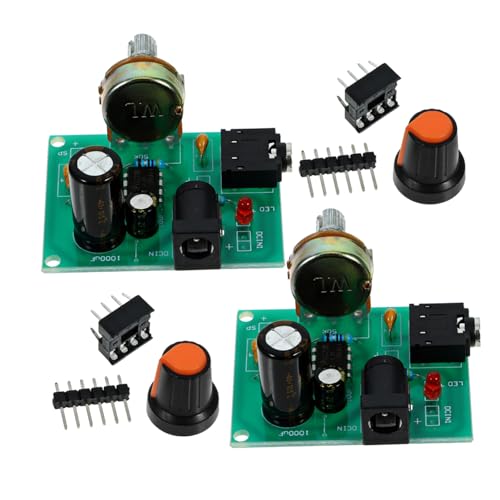 JECOMPRIS 2 Sätze Verstärkerplatinen Kit Potentiometer Bass Mikrofon Kabelstecker Leistungsverstärkerplatine Stereo Verstärker Monitor Stromkabel Mini Verstärkerkabel Tonverstärker JECOMPRIS 2 Sätze Verstärkerplatinen Kit Potentiometer Bass Mikrofon Kabelstecker Leistungsverstärkerplatine Stereo Verstärker Monitor Stromkabel Mini Verstärkerkabel Tonverstärker von JECOMPRIS