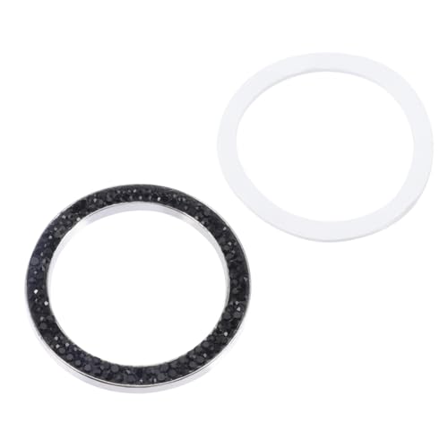 JECOMPRIS 2 Stück Auto Zünd Dekorations Ring Auto-startknopfring Innere Diamantapplikation Verzierungen Zündung Aufkleber Motor-start-stopp-knopfring Auto-zündknopfring Strasssteine Black JECOMPRIS 2 Stück Auto Zünd Dekorations Ring Auto-startknopfring Innere Diamantapplikation Verzierungen Zündung Aufkleber Motor-start-stopp-knopfring Auto-zündknopfring Strasssteine Black von JECOMPRIS