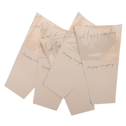 JECOMPRIS 20 Stück Blumentasche arrangieren für Tasche Blume Blumensträuße Blumen- Taschen zum Einwickeln von Blumen Verpackungsbeutel Wickelrosenhülle Kraftpapier Beige JECOMPRIS 20 Stück Blumentasche arrangieren für Tasche Blume Blumensträuße Blumen- Taschen zum Einwickeln von Blumen Verpackungsbeutel Wickelrosenhülle Kraftpapier Beige von JECOMPRIS