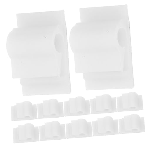 JECOMPRIS 200 Stück Linecard Klemmen Kleberklammern Drahtklemmen Klebrige Clips Kabel-organizer Selbstklebende Kabelclips Kabelmanagement Kabelclips Im Freien Klebeclips Plastik Weiß JECOMPRIS 200 Stück Linecard Klemmen Kleberklammern Drahtklemmen Klebrige Clips Kabel-organizer Selbstklebende Kabelclips Kabelmanagement Kabelclips Im Freien Klebeclips Plastik Weiß von JECOMPRIS