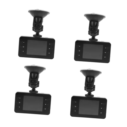 JECOMPRIS 4 Stück Dash Kamera für Fahrzeuge Dashcam umkehren Armaturenbrett vorne aufzeichnen Aufnahmekamera Vorder- und Rückseite des Armaturenbretts Autokamera Metall Black JECOMPRIS 4 Stück Dash Kamera für Fahrzeuge Dashcam umkehren Armaturenbrett vorne aufzeichnen Aufnahmekamera Vorder- und Rückseite des Armaturenbretts Autokamera Metall Black von JECOMPRIS