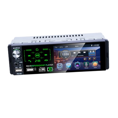 JECOMPRIS Autospieler fahrzeugmontierter Player Auto-Stereo-Receiver Autoradio mp5-Player 4,1 Zoll MP5-Player Black JECOMPRIS Autospieler fahrzeugmontierter Player Auto-Stereo-Receiver Autoradio mp5-Player 4,1 Zoll MP5-Player Black von JECOMPRIS