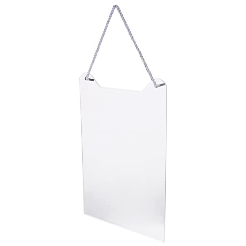 JECOMPRIS Poster 4 Stück Preisschild Aus Acryl Preisschildhalter Zum Aufhängen Displayhalter Acryl-etikett Preisanzeigehalter Acryl-schilderhalter Für Shop Regal Hängend Das Schild von JECOMPRIS