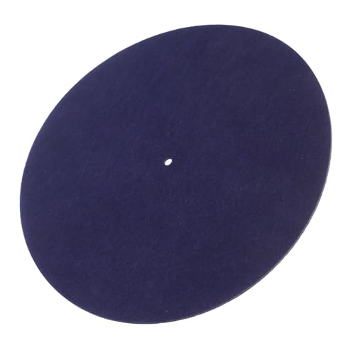 JECOMPRIS Rekordmatte Plattenspieler-Filzmatte Plattenunterlage aus Filz Vinyl-Rutschmatte Slipmat für Schallplatten Vinylaufzeichnung fühlte Matte Plattenschutzmatte gefühlt Marine JECOMPRIS Rekordmatte Plattenspieler-Filzmatte Plattenunterlage aus Filz Vinyl-Rutschmatte Slipmat für Schallplatten Vinylaufzeichnung fühlte Matte Plattenschutzmatte gefühlt Marine von JECOMPRIS