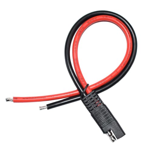 JECOMPRIS Solarzellen Verlängerungskabel Solar Ladegerät Extender Outdoor Kabel Aluminium Sae Anschlüsse JECOMPRIS Solarzellen Verlängerungskabel Solar Ladegerät Extender Outdoor Kabel Aluminium Sae Anschlüsse von JECOMPRIS