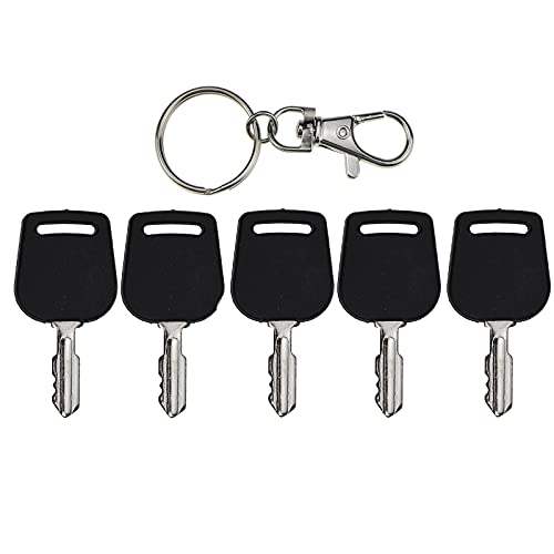 JEENDA Rasenmäher Zündschalter Schlüssel 532140403 48 340 01-S Kompatibel mit Husqvarna John Deere Sears Craftsman Cub Cadet AYP MTD Toro Ariens Gravely Kohler Murray Rasenmäher Traktor (5) von JEENDA