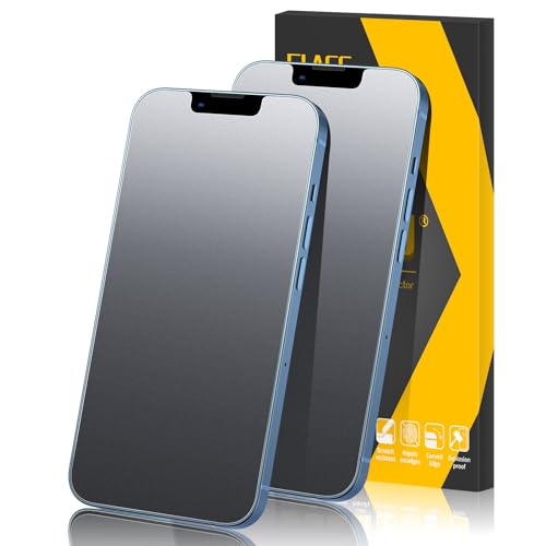 JEHOO [2 Stück] Matt Panzer Schutz Glas für iPhone 13 Pro Max/iPhone 14 Plus, Matte Schutzfolie, Blendschutz, Anti-Fingerabdruck Screen Protector von JEHOO