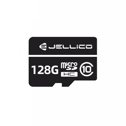 JELLICO Micro-SD-Speicherkarte, 128 GB, Klasse V10 von JELLICO