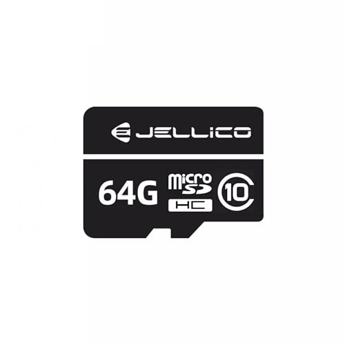 JELLICO Micro-SD-Speicherkarte, 64 GB, Klasse V10 von JELLICO