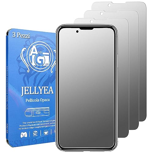JELLYEA [3 Stück matte Displayschutzfolie für iPhone 14 Plus gehärtetes Glas, matt, blendfrei, Anti-Fingerprint-Displayschutzfolie 9H, matt, Displayschutzfolie für iPhone 14 Plus, 6,7 Zoll JELLYEA [3 Stück matte Displayschutzfolie für iPhone 14 Plus gehärtetes Glas, matt, blendfrei, Anti-Fingerprint-Displayschutzfolie 9H, matt, Displayschutzfolie für iPhone 14 Plus, 6,7 Zoll von JELLYEA
