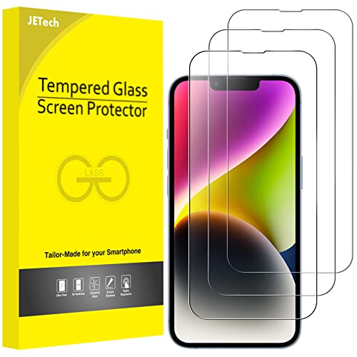JETech Full Screen Schutzfolie für iPhone 14 Plus 6,7 Zoll, 9H Panzer Schutz Glas Folie Displayschutz Hat Keinen Einfluss auf die Hülle, HD Klar, 3 Stück JETech Full Screen Schutzfolie für iPhone 14 Plus 6,7 Zoll, 9H Panzer Schutz Glas Folie Displayschutz Hat Keinen Einfluss auf die Hülle, HD Klar, 3 Stück von JETech