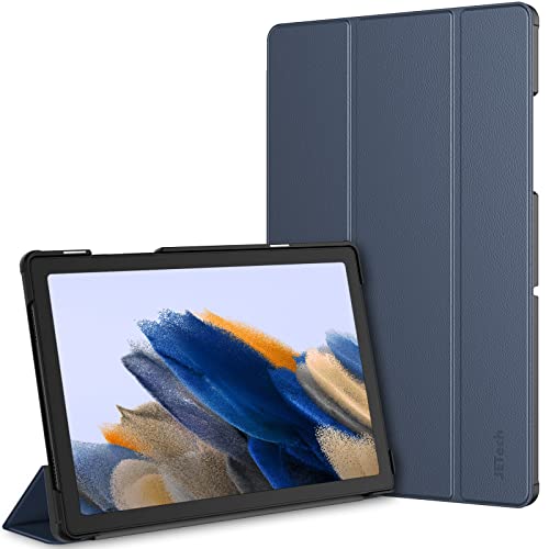 JETech Hülle Kompatibel mit Samsung Galaxy Tab A8 10,5 Zoll 2021 (SM-X200/X205/X207), Dünne Leichte Stand Tablet Schutzhülle mit Auto Wachen/Schlafen (Navy) von JETech