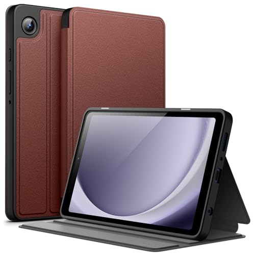 JETech Hülle für Samsung Galaxy Tab A9 8,7 Zoll 2023, Dünn Folio Ständer Tablet Schutzhülle, Multi-Winkel Betrachtung (Burgunderrot) von JETech