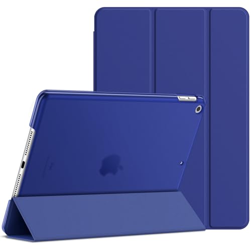 JETech Hülle für iPad 9 8 7 (10,2 Zoll, Modell 2021 2020 2019, 9. 8. 7. Generation), Auto Schlafen Wachen (Navy blau) von JETech