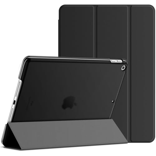 JETech Hülle für iPad 9 8 7 (10,2 Zoll, Modell 2021 2020 2019, 9. 8. 7. Generation), Auto Schlafen Wachen (Schwarz) von JETech