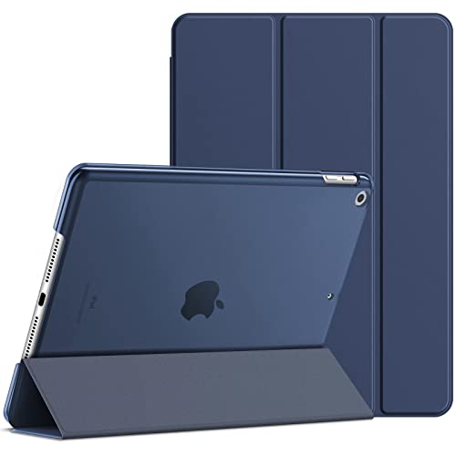 JETech Hülle für iPad 9 8 7 (10,2 Zoll, Modell 2021 2020 2019, 9. 8. 7. Generation), Auto Schlafen Wachen (Tief Navy) von JETech