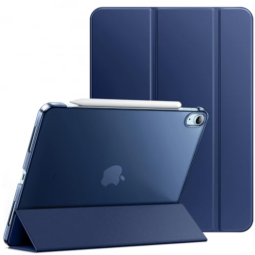 JETech Hülle für iPad Air 11 Zoll M3/M2 (2025/2024), iPad Air 5 (10,9-Zoll, Modell 2022, 5. Generation), Abdeckung mit Auto Schlafen/Wachen (Navy) von JETech