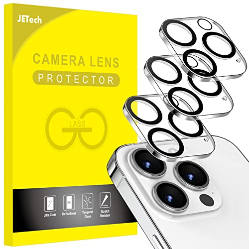 JETech Kameraschutz für iPhone 14 Pro 6,1 Zoll und iPhone 14 Pro Max 6,7 Zoll, 9H Panzer Schutz Glas, Kamera Schutzfolie, Anti-Kratzer, Ultra HD Klar, 3 Stück von JETech