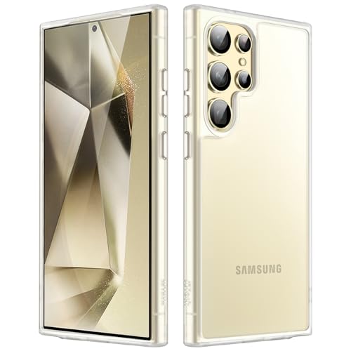 JETech Matt Hülle für Samsung Galaxy S24 Ultra 5G, Mattierte Durchscheinende Handyhülle Rückseite Dünn Schutzhülle, Anti-Fingerabdruck (Translucent) von JETech