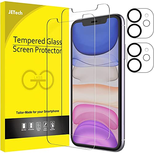 JETech Schutzfolie für iPhone 11 6,1" mit Kamera Schutz, Gehärtetes Glas Folie, 2 Stück Jeweils JETech Schutzfolie für iPhone 11 6,1" mit Kamera Schutz, Gehärtetes Glas Folie, 2 Stück Jeweils von JETech