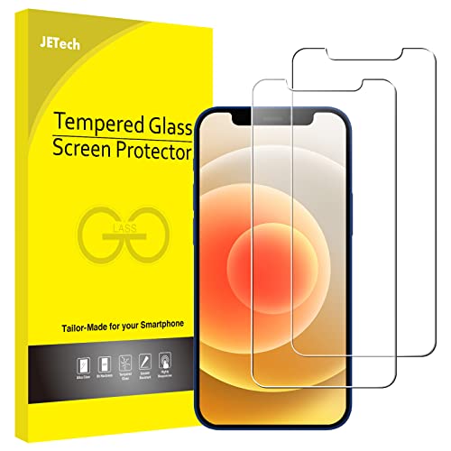 JETech Schutzfolie für iPhone 12/12 Pro 6,1 Zoll, Panzer schutz Glas Folie Displayschutz, 2 Stück JETech Schutzfolie für iPhone 12/12 Pro 6,1 Zoll, Panzer schutz Glas Folie Displayschutz, 2 Stück von JETech