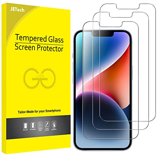 JETech Schutzfolie für iPhone 14 Plus 6,7 Zoll, Panzer Schutz Glas Folie Displayschutz, 3 Stück JETech Schutzfolie für iPhone 14 Plus 6,7 Zoll, Panzer Schutz Glas Folie Displayschutz, 3 Stück von JETech
