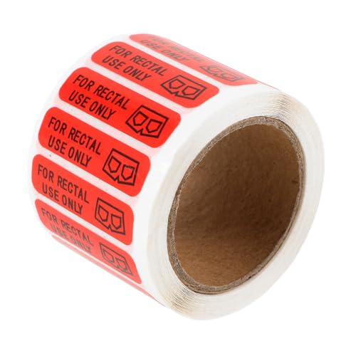 JEWEDECO 1 Rolle Aufkleber Etiketten Für Den Rektalen Gebrauch Nur Lustige Aufkleber Neuheit Stuffer Aufkleber Erwachsene Streich Aufkleber JEWEDECO 1 Rolle Aufkleber Etiketten Für Den Rektalen Gebrauch Nur Lustige Aufkleber Neuheit Stuffer Aufkleber Erwachsene Streich Aufkleber von JEWEDECO
