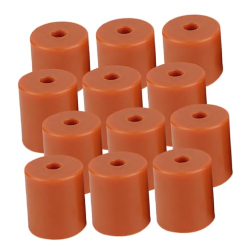 JEWEDECO 1 Satz Stabile Silikon Heizbettsäule Heizbetthalterungen Stabile Säule Hitzebeständiger Silikonpufferdrucker Hitzebeständiger Silikonpuffer 3D Drucker Heizbettsäule 3D Druckerteil von JEWEDECO