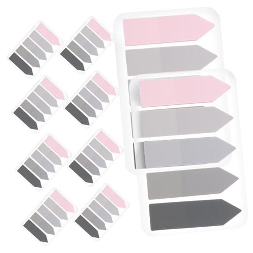 JEWEDECO 10 Sets Etiketten Papierregister, Selbstklebende Lesemarker, Seitenmarker, Klebrige Register, Klebrige Indexregister, Buchmarker Zum Lesen, Markierungsregister, Index JEWEDECO 10 Sets Etiketten Papierregister, Selbstklebende Lesemarker, Seitenmarker, Klebrige Register, Klebrige Indexregister, Buchmarker Zum Lesen, Markierungsregister, Index von JEWEDECO