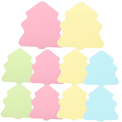 JEWEDECO 10 Sets Memo Notizblöcke, Memo Aufkleber Für Den Täglichen Gebrauch, Selbstklebende Notizblöcke, Einfaches Design, Memo Aufkleber, Notizaufkleber, Büro Notizblöcke, Klebrige von JEWEDECO