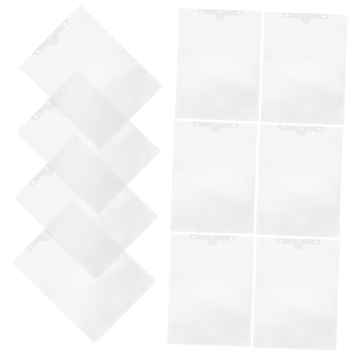 JEWEDECO 10 Stück Scrapbooking Aufbewahrungstasche, Transparenter Dokumentenschutz, Dokumentenmappe Fürs Büro, Transparenter Papieraufbewahrungshalter, Studien Dokumententasche, Schicke JEWEDECO 10 Stück Scrapbooking Aufbewahrungstasche, Transparenter Dokumentenschutz, Dokumentenmappe Fürs Büro, Transparenter Papieraufbewahrungshalter, Studien Dokumententasche, Schicke von JEWEDECO