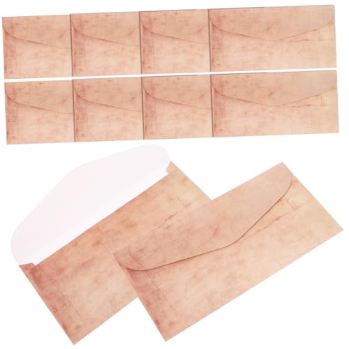 JEWEDECO Vintage-umschlagset 10 Stück Umschläge Aus Papier Umschlagverpackung Für Schreiben Briefpapierumschlag Für Notizen Umschlag Für Schreibpapier Zubehör Für Briefe JEWEDECO Vintage-umschlagset 10 Stück Umschläge Aus Papier Umschlagverpackung Für Schreiben Briefpapierumschlag Für Notizen Umschlag Für Schreibpapier Zubehör Für Briefe von JEWEDECO