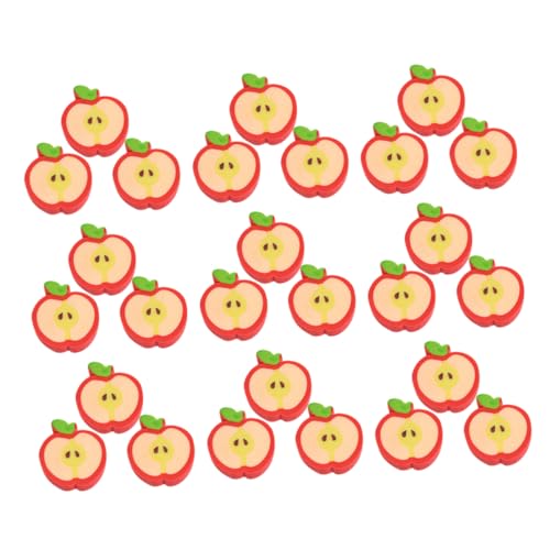 JEWEDECO 100St Apfel-Radiergummi Radiergummis für Kinder Obstform Radiergummis Fruchtform Radiergummi dekorativer Radiergummi Student Radiergummi Niedlicher Radiergummi Mini-Radierer JEWEDECO 100St Apfel-Radiergummi Radiergummis für Kinder Obstform Radiergummis Fruchtform Radiergummi dekorativer Radiergummi Student Radiergummi Niedlicher Radiergummi Mini-Radierer von JEWEDECO
