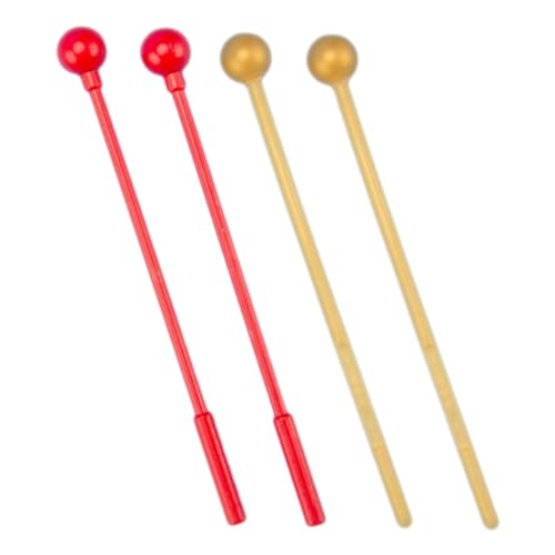 JEWEDECO 2 Paar Punch Stick Little Chinchilla Drums Sticks Kunststoff Mallets Percussion Drum Mallets Bell Mallets Percussion Drumstick Percussion Instrument Zubehör Griff Percussion JEWEDECO 2 Paar Punch Stick Little Chinchilla Drums Sticks Kunststoff Mallets Percussion Drum Mallets Bell Mallets Percussion Drumstick Percussion Instrument Zubehör Griff Percussion von JEWEDECO