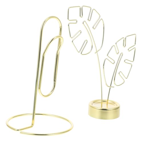 JEWEDECO 2 Stück Tischkartenhalter Für Hochzeiten, Tischnummernhalter Für Restaurants, Menükartenhalter, Fotohalter, Clip, Bildhalter, Tischnummernständer, Kartencliphalter, JEWEDECO 2 Stück Tischkartenhalter Für Hochzeiten, Tischnummernhalter Für Restaurants, Menükartenhalter, Fotohalter, Clip, Bildhalter, Tischnummernständer, Kartencliphalter, von JEWEDECO