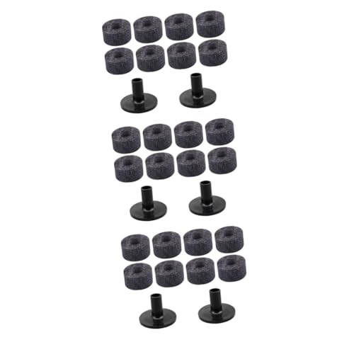JEWEDECO 3 Sets Drum Filzpolster, Filz Beckenpolster, Beckenhalterung, Hülle, Drum Kit Filzpolster, Drum Pads, Filz Beckenhüllen, Drum Zubehör, Drum Kit Zubehör, Drum Beckenhüllen, JEWEDECO 3 Sets Drum Filzpolster, Filz Beckenpolster, Beckenhalterung, Hülle, Drum Kit Filzpolster, Drum Pads, Filz Beckenhüllen, Drum Zubehör, Drum Kit Zubehör, Drum Beckenhüllen, von JEWEDECO