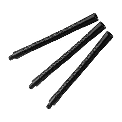 JEWEDECO 3 Teiliger Mikrofonhalterschlauch, Biegbare Metallstange, Mikrofonarm, Biegbare Stange, Mikrofon Tischstange, Biegbarer Mikrofonständer, Mikrofon Tischständer, Mikrohalter, von JEWEDECO