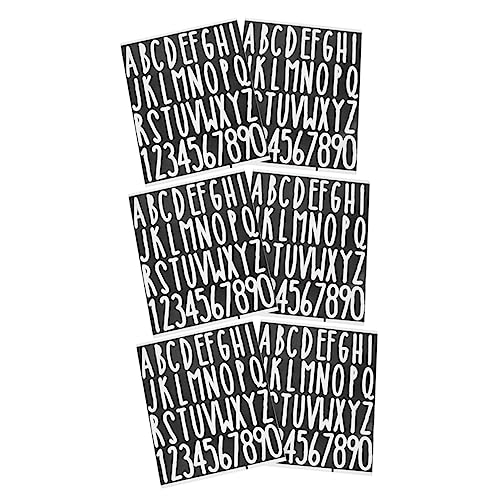 JEWEDECO Buchstaben Sticker Aufkleber Selbstklebende Buchstaben Aufkleber Vinyl Aufkleber Für Briefkasten PVC Weiße Buchstaben Und DIY Dekoration Für Adressschilder Und JEWEDECO Buchstaben Sticker Aufkleber Selbstklebende Buchstaben Aufkleber Vinyl Aufkleber Für Briefkasten PVC Weiße Buchstaben Und DIY Dekoration Für Adressschilder Und von JEWEDECO
