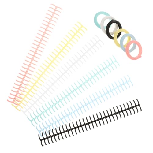 JEWEDECO 6 Teiliger Bindering, Planerbinder, Tragbare Buchringe, Loseblatt Binderringe, DIY Notizbuchring, Abnehmbare Binderringe, Buchklammerringe, Business Binder, Kleiner Ringbinder JEWEDECO 6 Teiliger Bindering, Planerbinder, Tragbare Buchringe, Loseblatt Binderringe, DIY Notizbuchring, Abnehmbare Binderringe, Buchklammerringe, Business Binder, Kleiner Ringbinder von JEWEDECO