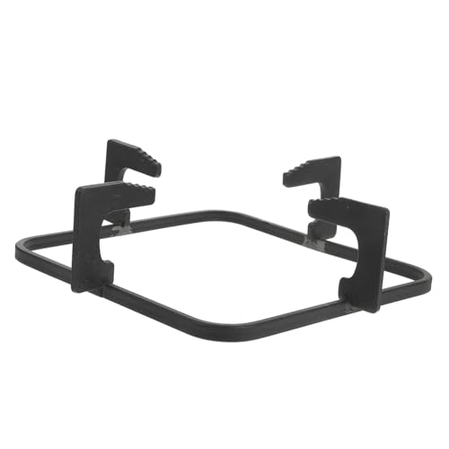 JEWEDECO Gasherd Rack Schwarz Praktische Topfträger Für Gaskochfelder Wok Ständer Und Gasherde Gasbrenner Rack Küche Zubehör 1 Stück von JEWEDECO