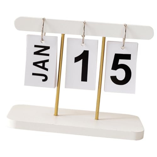 JEWEDECO Kalender Zum Umblättern, Ornamente, Schreibtischkalender, Datumsanzeige, Büro Schreibtischkalender, Großer Moderner Schreibtischkalender, Desktop Kalender, Schreibtisch JEWEDECO Kalender Zum Umblättern, Ornamente, Schreibtischkalender, Datumsanzeige, Büro Schreibtischkalender, Großer Moderner Schreibtischkalender, Desktop Kalender, Schreibtisch von JEWEDECO