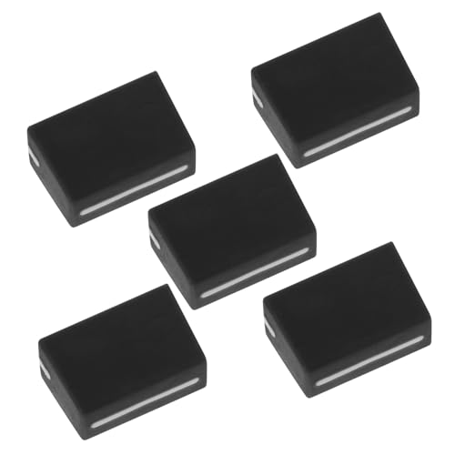 JEWEDECO Knöpfe Ersatz 5 Stück Kappen Schieberkappen Für Mischpulte Potentiometer Knöpfe Schlankes Design Gummi JEWEDECO Knöpfe Ersatz 5 Stück Kappen Schieberkappen Für Mischpulte Potentiometer Knöpfe Schlankes Design Gummi von JEWEDECO