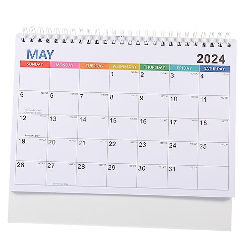 JEWEDECO Kreativer Tischkalender, Dekorativer Monatskalender, Tragbarer Monatskalender, Dekoration, Dekorativer Tischkalender, Monatskalender Für Den Täglichen Gebrauch, Filigraner JEWEDECO Kreativer Tischkalender, Dekorativer Monatskalender, Tragbarer Monatskalender, Dekoration, Dekorativer Tischkalender, Monatskalender Für Den Täglichen Gebrauch, Filigraner von JEWEDECO