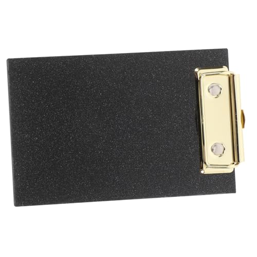 JEWEDECO Klemmbretter Aus Acryl Mit Glitzereffekt Kleine Schreibtafeln Als Organizer Für Dokumente Geeignet Für Büro Restaurant Und Klassenzimmer JEWEDECO Klemmbretter Aus Acryl Mit Glitzereffekt Kleine Schreibtafeln Als Organizer Für Dokumente Geeignet Für Büro Restaurant Und Klassenzimmer von JEWEDECO