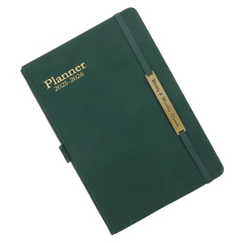 JEWEDECO Planer 2025–2026 Notizbuch Schreibheft Multifunktionaler Planer-organizer Tragbarer Wochenplan Haushaltsplanerbuch Bürobedarf Bürozubehör JEWEDECO Planer 2025–2026 Notizbuch Schreibheft Multifunktionaler Planer-organizer Tragbarer Wochenplan Haushaltsplanerbuch Bürobedarf Bürozubehör von JEWEDECO