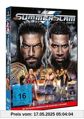 WWE: SUMMERSLAM 2023 [2 DVDs] von JEY USO und ROMAN REIGNS