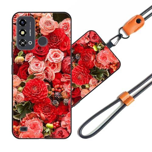 JEZSTHAI Handyhülle Kompatibel mit ZTE Blade A53+ 2023 Hülle Silikon Dünn mit Muster Design,Weiche Flexibel Stoßfeste Schutzhülle mit Handykette & Handykordel zum Umhängen,Nr.A03 JEZSTHAI Handyhülle Kompatibel mit ZTE Blade A53+ 2023 Hülle Silikon Dünn mit Muster Design,Weiche Flexibel Stoßfeste Schutzhülle mit Handykette & Handykordel zum Umhängen,Nr.A03 von JEZSTHAI