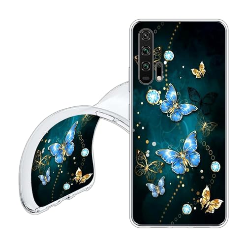 JEZSTHAI Kompatibel mit Honor 20 Pro Hülle Silikon Dünn,Weiche Fallschutz Stoßfeste Kratzfeste Flexible TPU Schutzhülle,Transparent Rückseite Handyhülle mit Muster Design,C09 JEZSTHAI Kompatibel mit Honor 20 Pro Hülle Silikon Dünn,Weiche Fallschutz Stoßfeste Kratzfeste Flexible TPU Schutzhülle,Transparent Rückseite Handyhülle mit Muster Design,C09 von JEZSTHAI