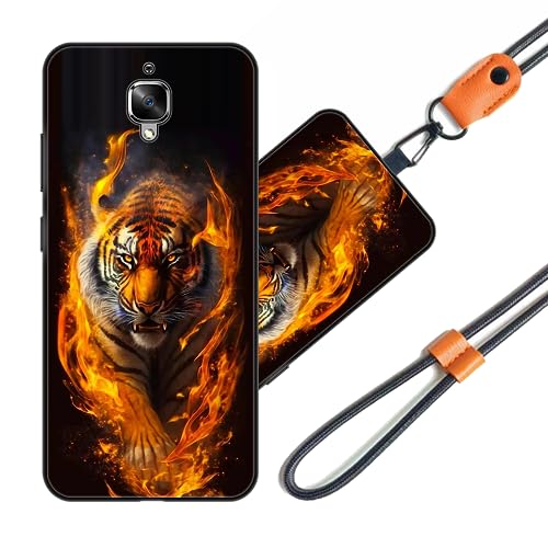 JEZSTHAI Schutzhülle Kompatibel mit OnePlus 3T Hülle Silikon Dünn mit Muster Design,Weiche Flexibel Stoßfeste Handyhülle mit Handykette & Handykordel zum Umhängen,Nr.A07 JEZSTHAI Schutzhülle Kompatibel mit OnePlus 3T Hülle Silikon Dünn mit Muster Design,Weiche Flexibel Stoßfeste Handyhülle mit Handykette & Handykordel zum Umhängen,Nr.A07 von JEZSTHAI